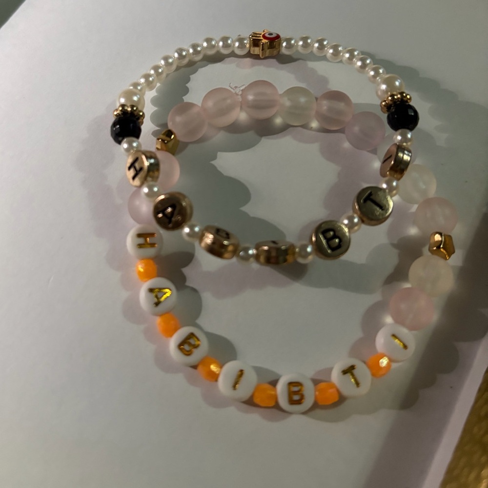 Bead bracelet Habibti